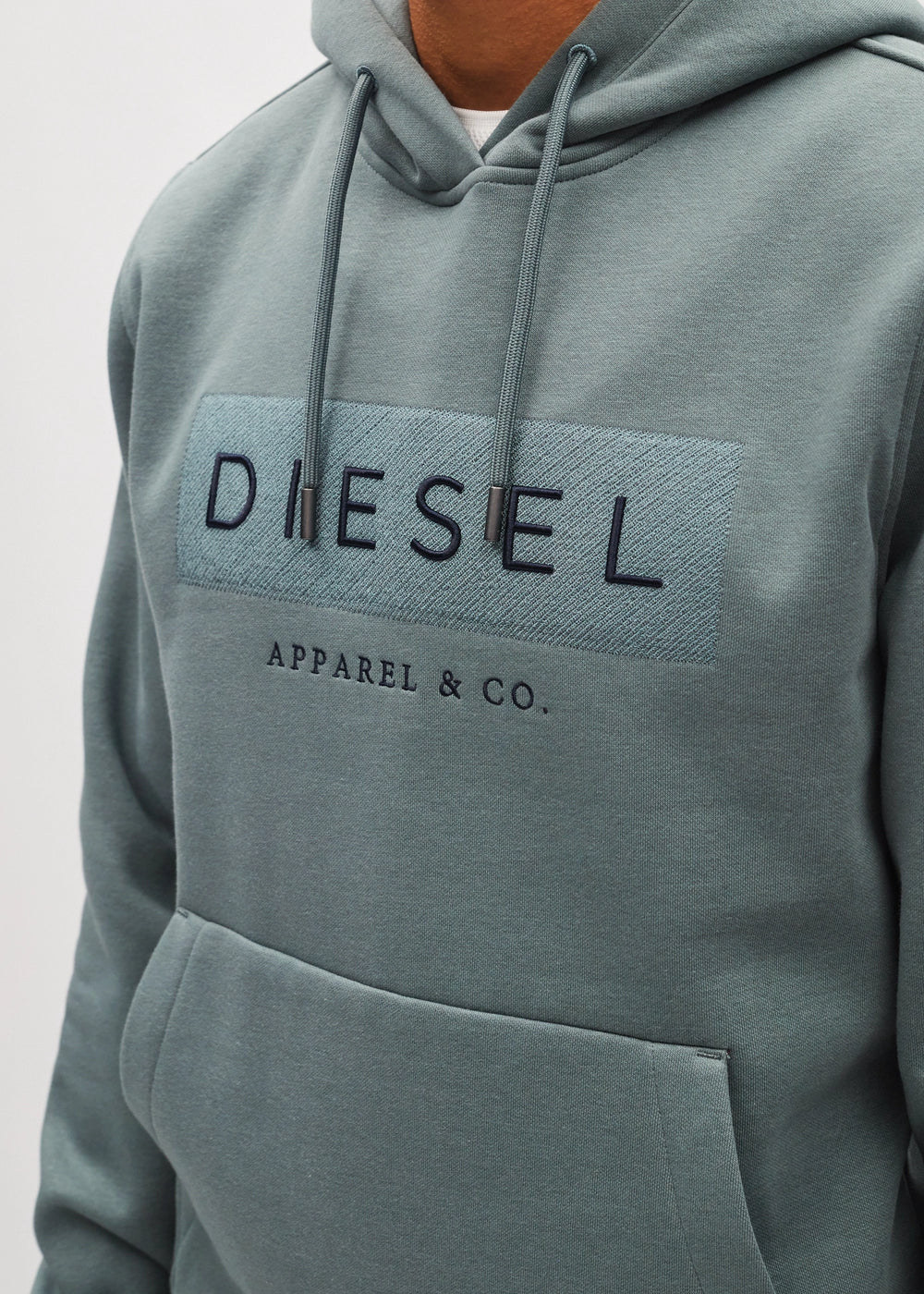 Diesel Jameson Hoodie Green Meadow