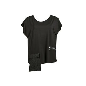 My Soul Pocket Jersey Top Black