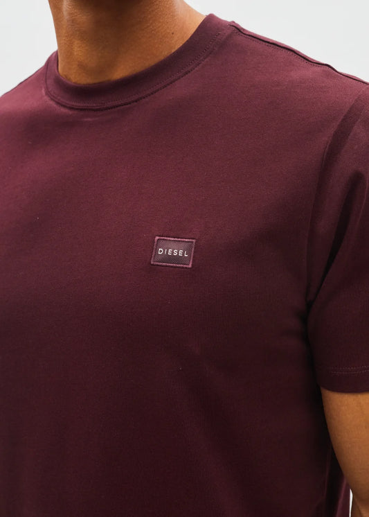 Diesel John T-Shirt Deep Burgundy