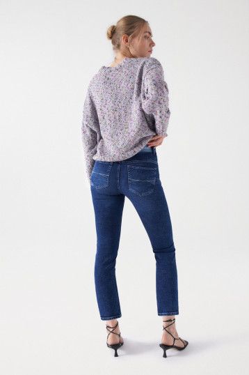 FAITH PUSH IN CROPPED SLIM JEANS