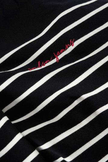 Salsa Striped T-Shirt With Logo