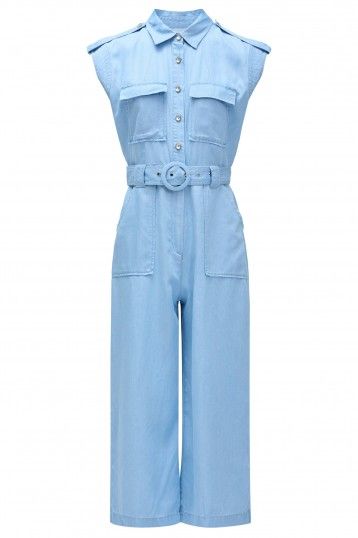 Salsa Light Denim Jumpsuit