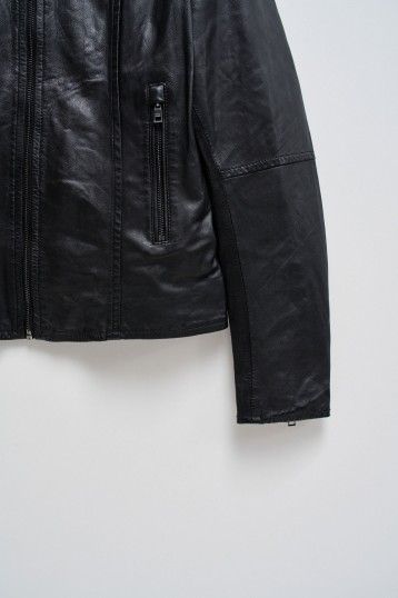 Salsa Ladies Leather Jacket BLACK