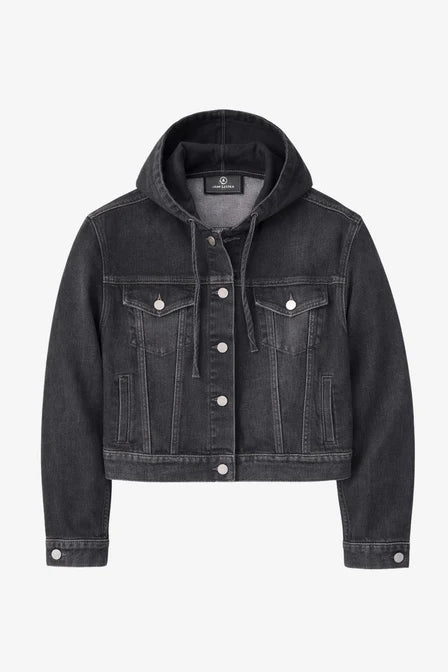 Jane Lushka Jessie Faded Hood Jacket Faded Black