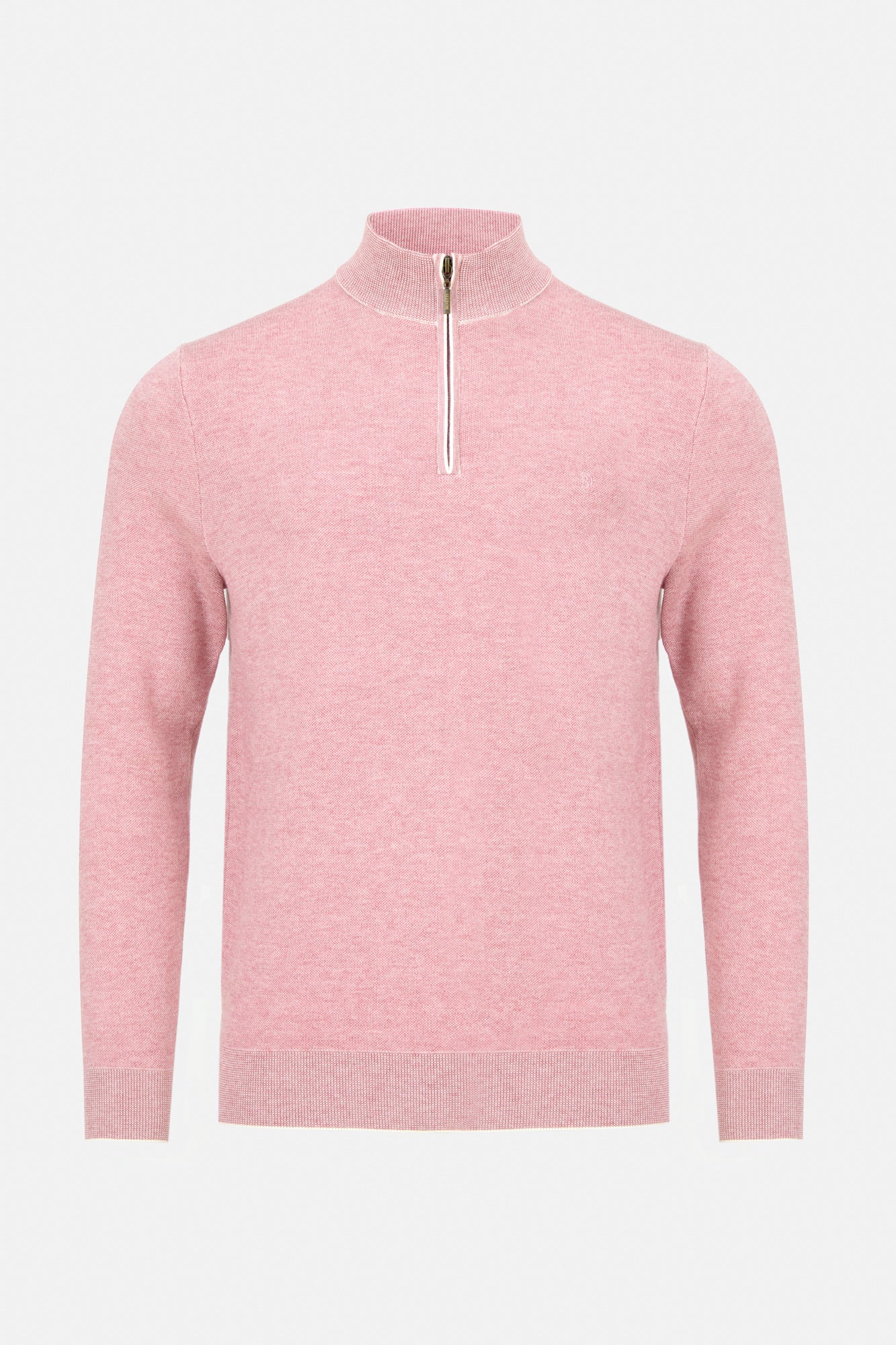 Benetti Julius 1/4 Zip Sweater Rose