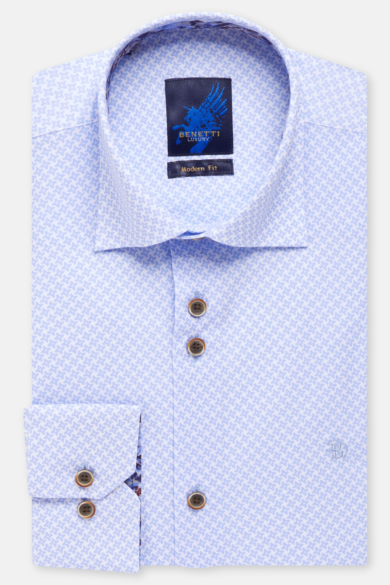 Benetti Julius Shirt Sky