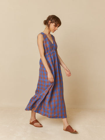 INDI & COLD CHECK DRESS