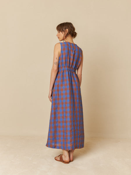 INDI & COLD CHECK DRESS