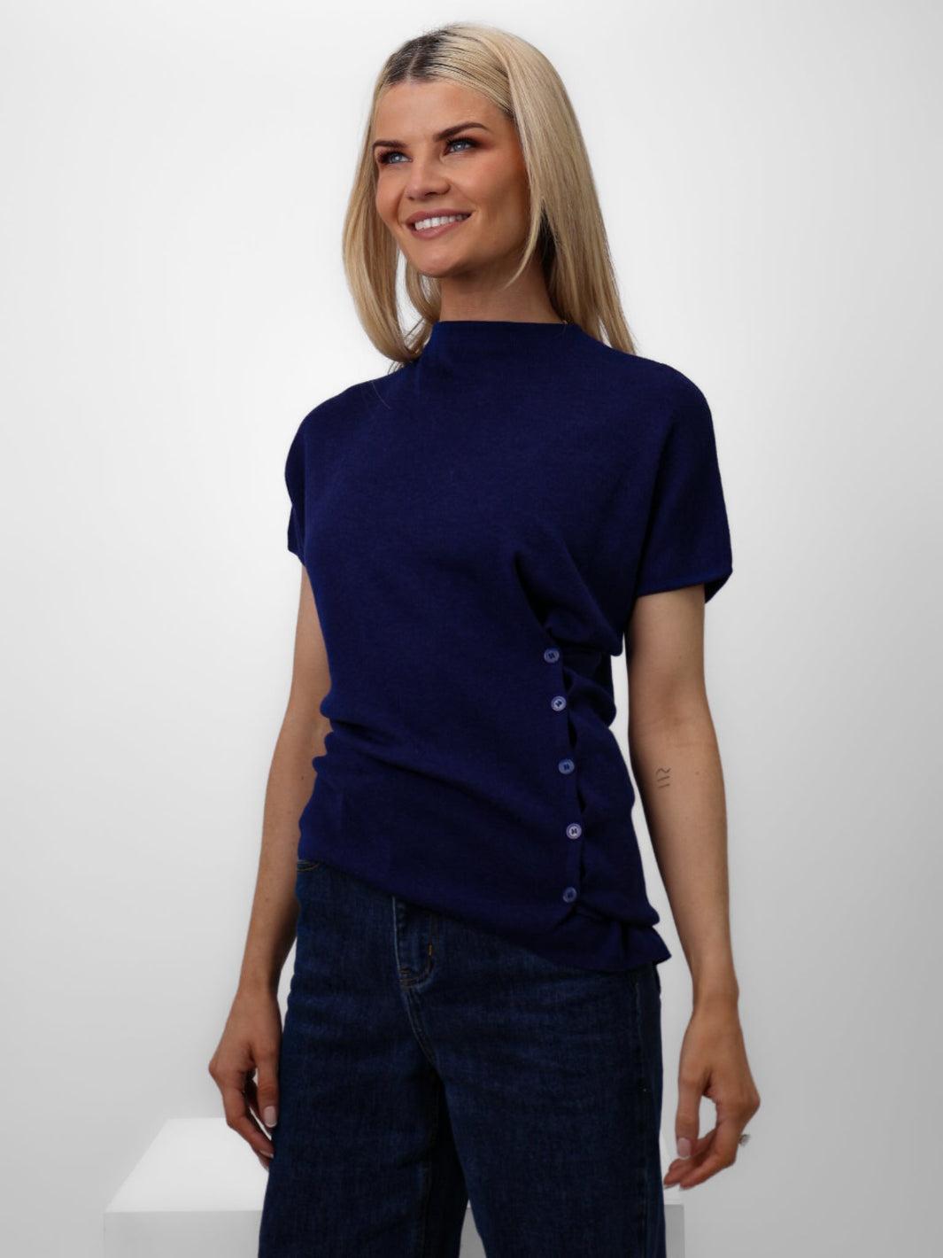 Kate & Pippa Dana Knit Top Navy