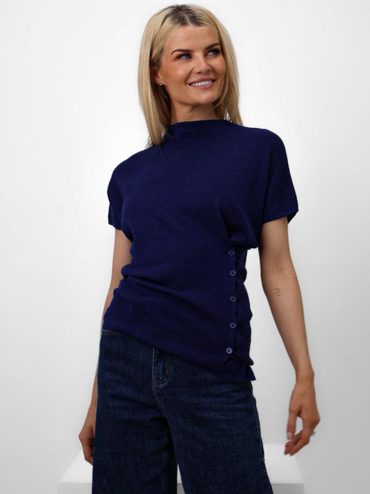 Kate & Pippa Dana Knit Top Navy