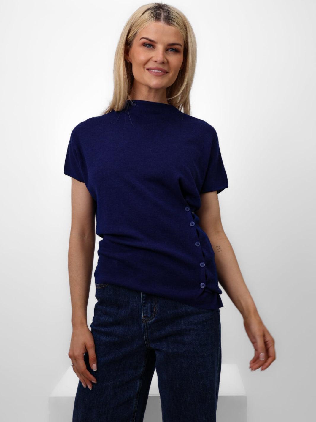 Kate & Pippa Dana Knit Top Navy