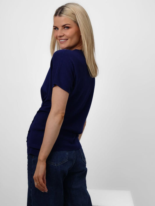 Kate & Pippa Dana Knit Top Navy