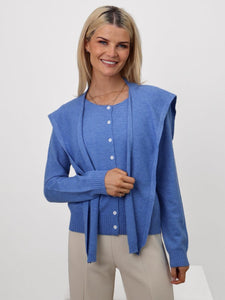 Kate & Pippa Fern Cardigan Blue