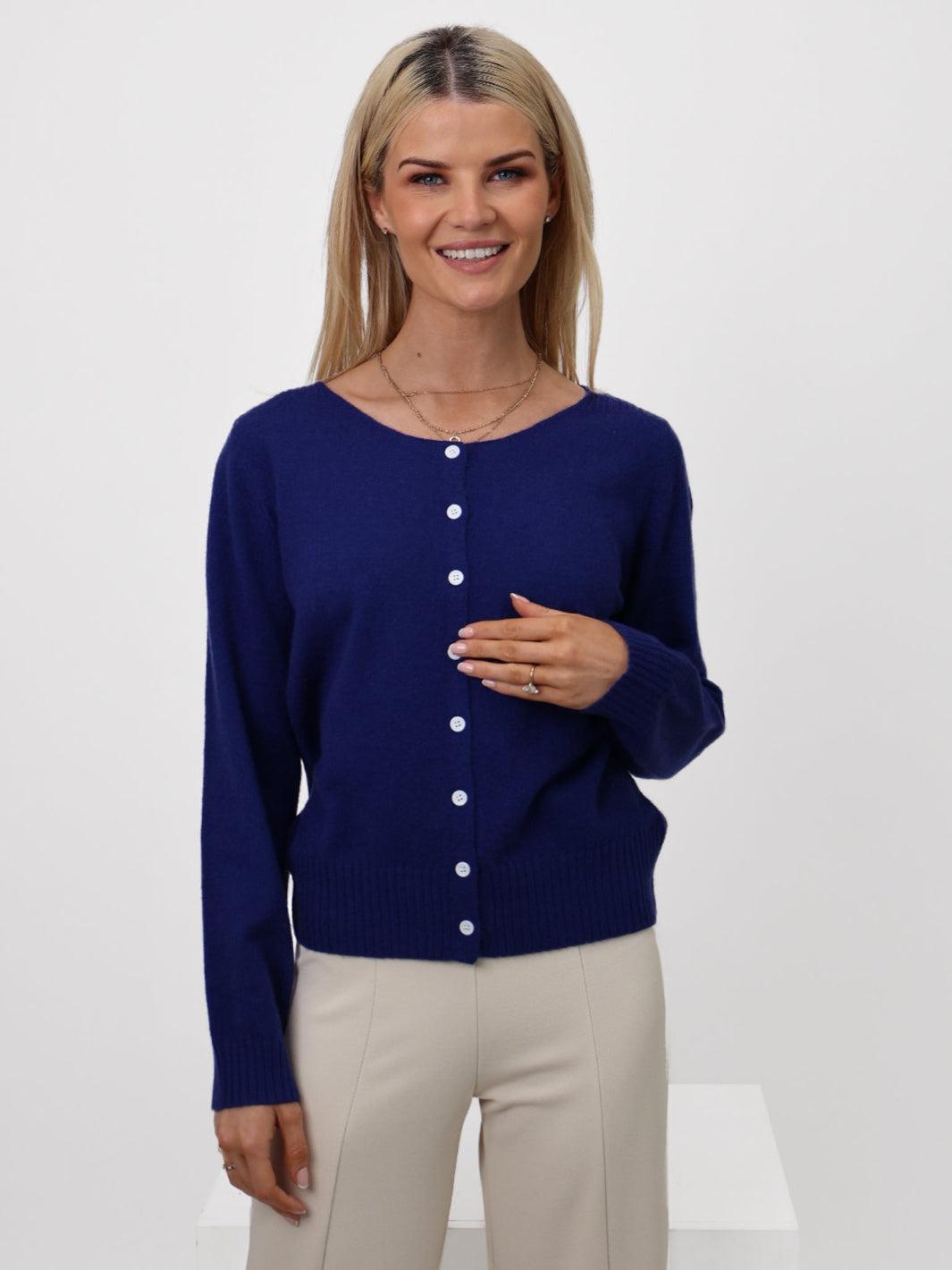 Kate & Pippa Fern Cardigan Navy