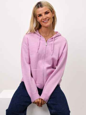 Kate & Pippa Hope Hoody Cardigan Pink