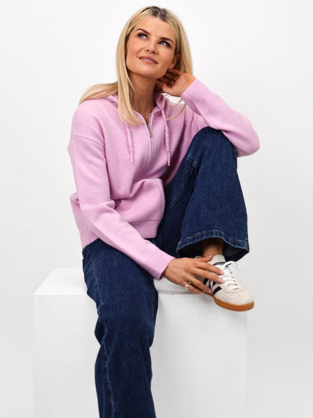 Kate & Pippa Hope Hoody Cardigan Pink