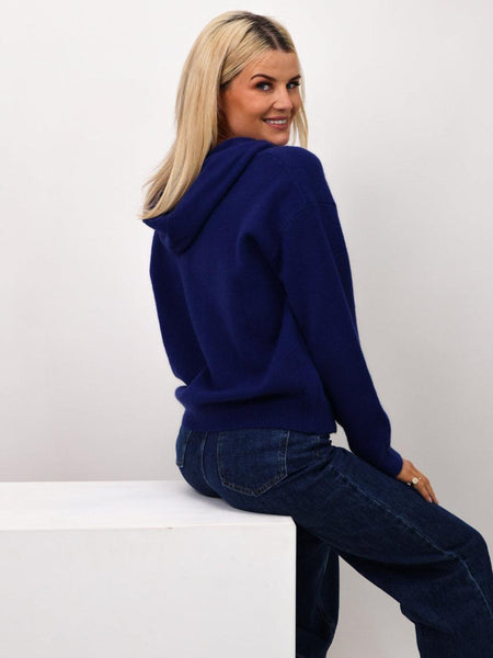 Kate & Pippa Hope Hoody Cardigan Navy