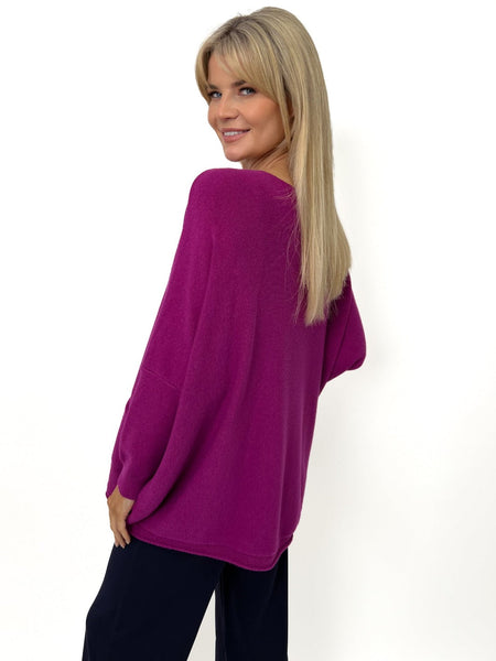 Kate & Pippa ROMA Knit- Plum