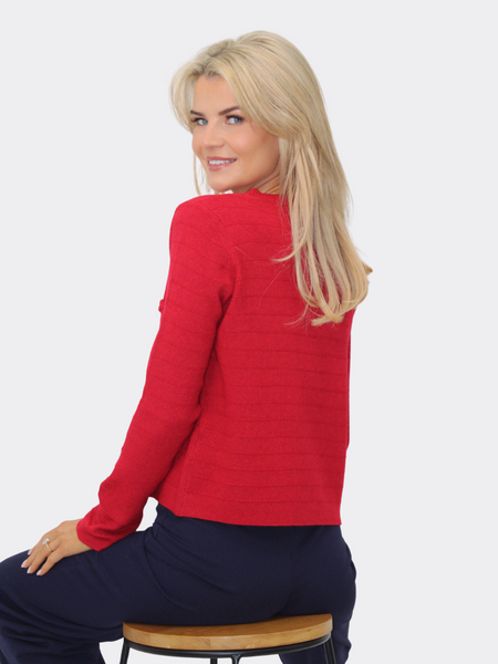 K&P Zuki Cardigan -Red