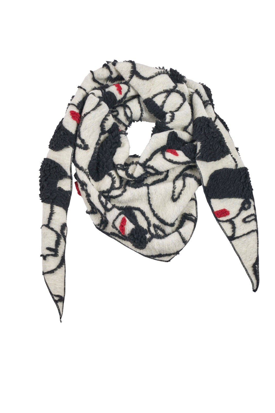 My Soul Lady Print Scarf