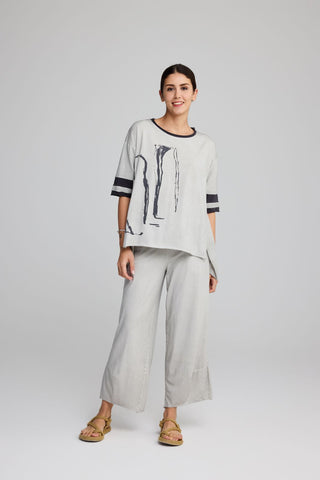 Luukaa Round Neck Jersey Top