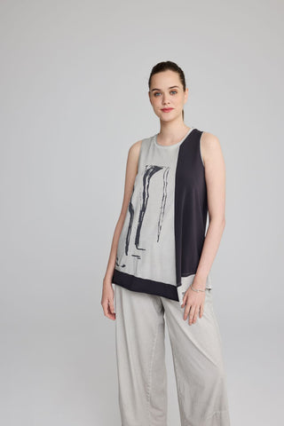 Luukaa Longline Cotton Top