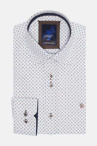 Benetti Lincoln Shirt-Forest