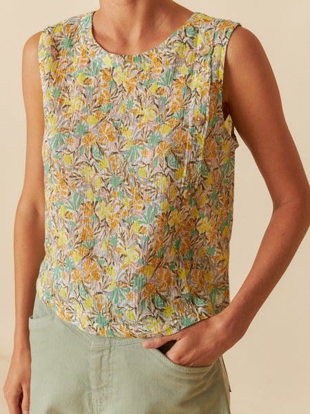 INDI & COLD FLORAL VEST