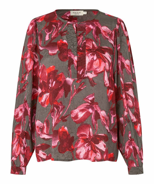 Masai Darya Top Tibetan Red
