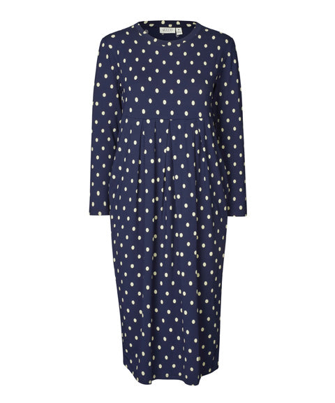 Masai Namo Dress -Navy Dot