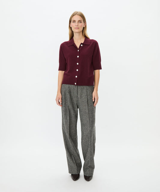 Masai Livressa Wool Cardigan Fig