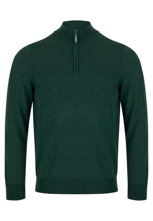 6th Sense Merino 1/4 Zip-Green