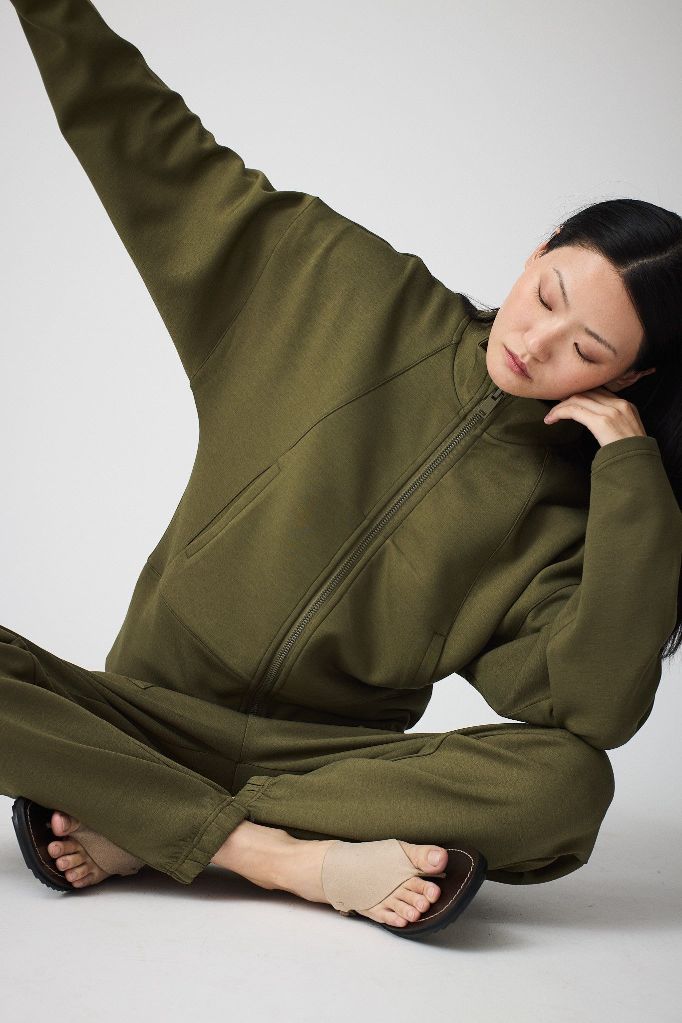 Tanta Mist Sweatshirt Moss