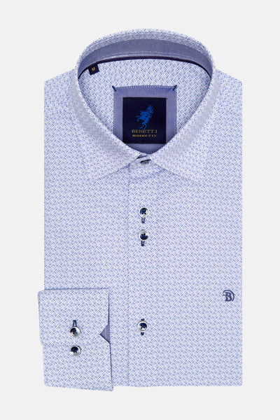 Benetti Mustang Shirt-Sky