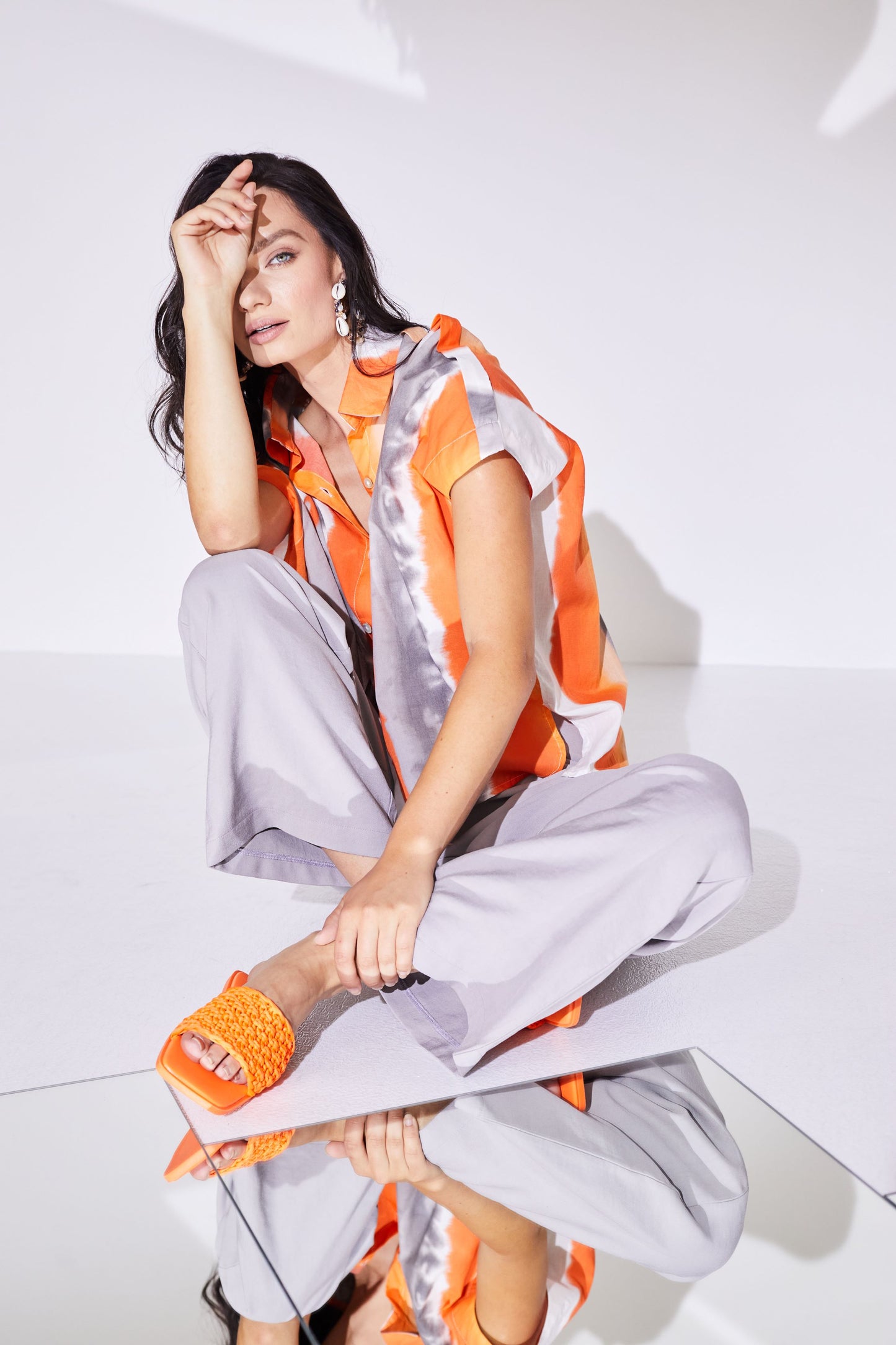 Naya Stripe Print Shirt