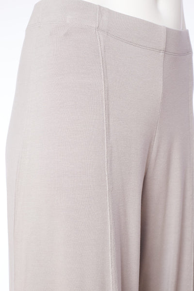 Naya Jersey Trouser With Seams-Mink