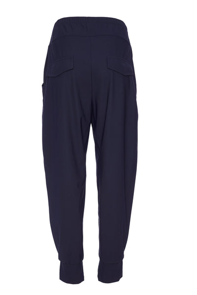 Naya Tuck Trouser- Navy