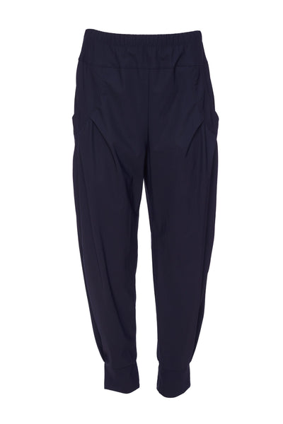 Naya Tuck Trouser- Navy