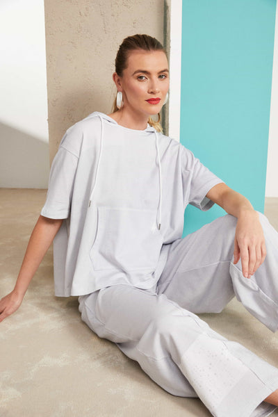 Naya Fine Stripe Wide Leg Trouser