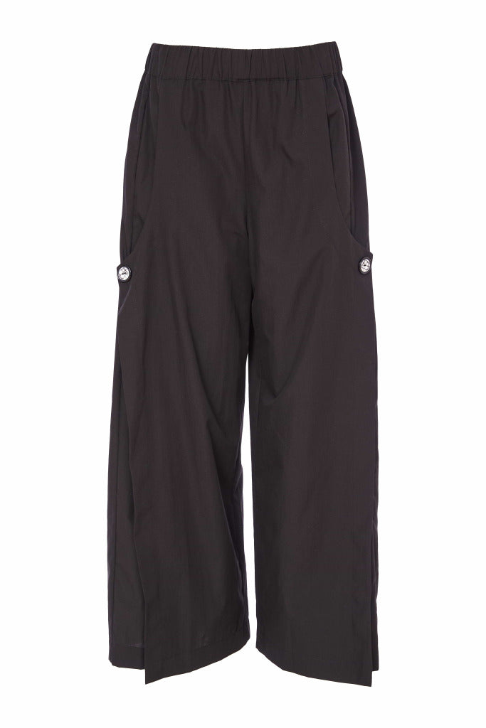 Naya Wide leg trousers with Button Detail