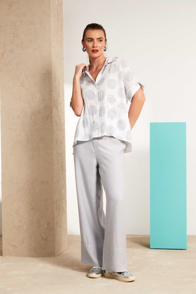 Naya Crinkle Spot Shirt