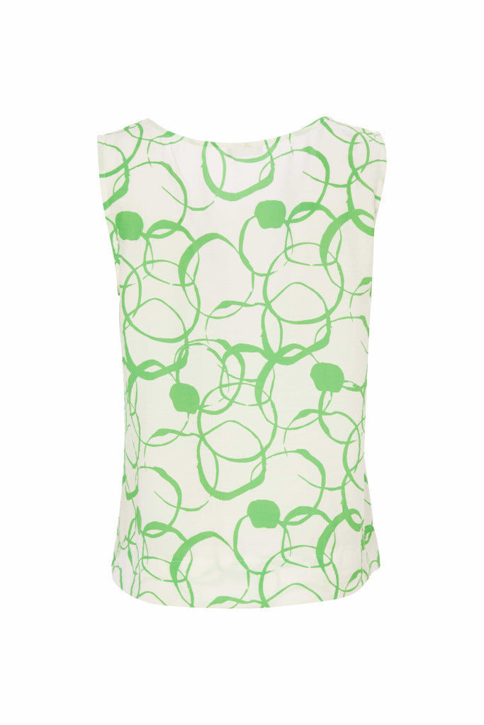 Naya Sleeveless Squiggle Top
