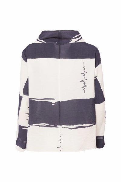 Naya Block Colour High Neck Top