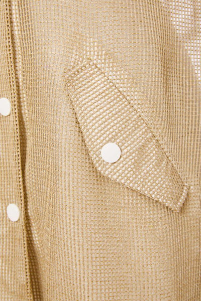 Naya Mesh Longline Jacket