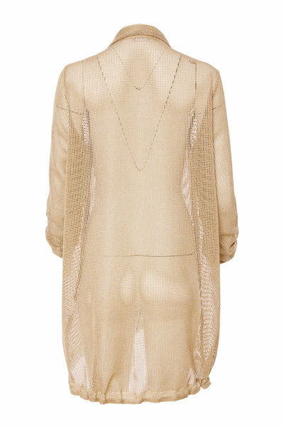Naya Mesh Longline Jacket