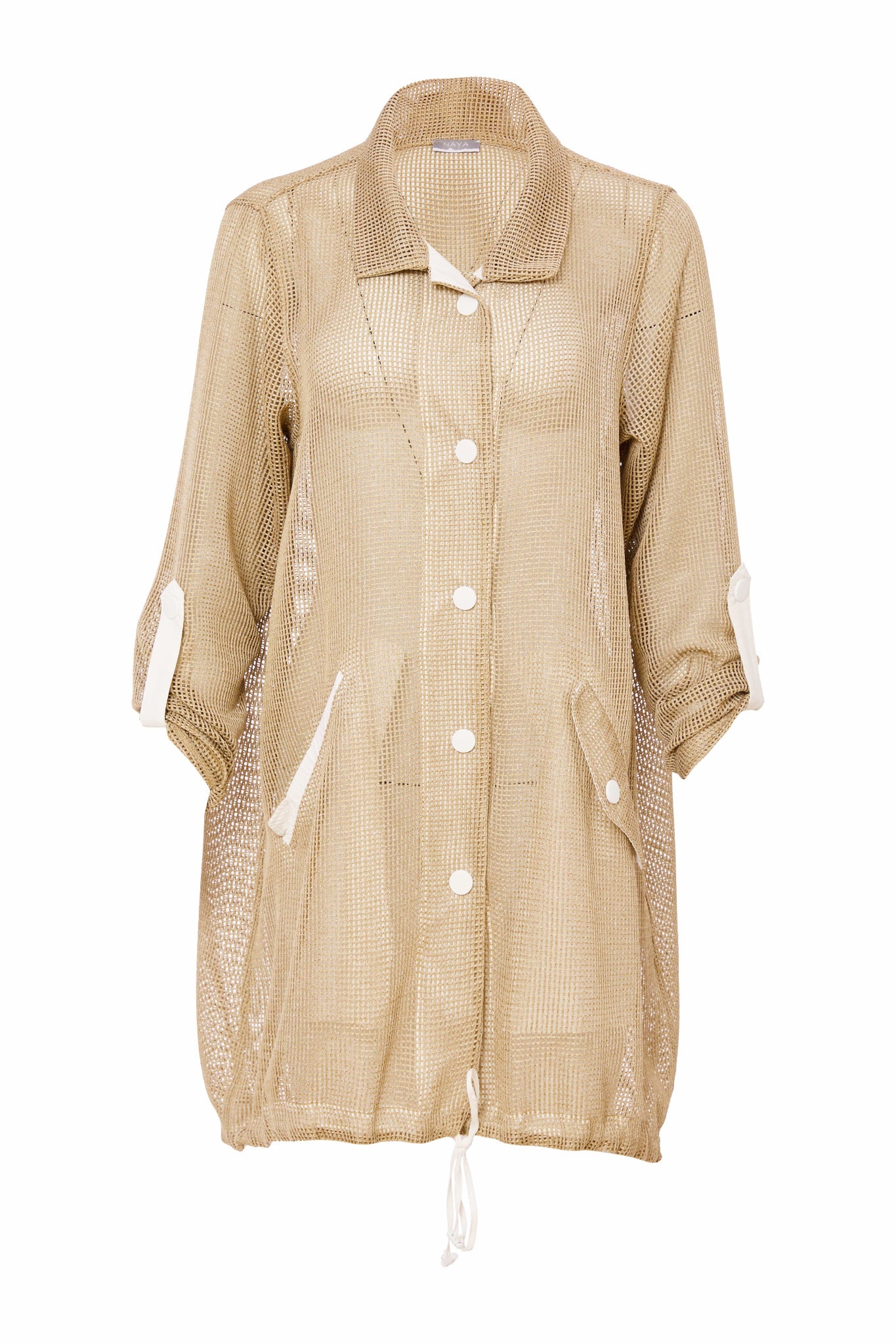 Naya Mesh Longline Jacket