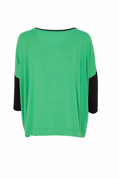 Naya Placement Print Top Glas