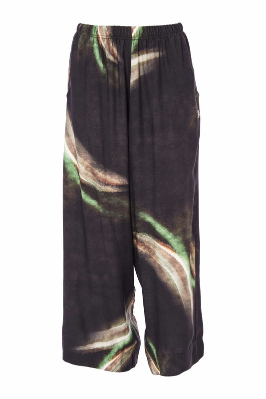 Naya Brushed Stroke Wide Leg Trouser
