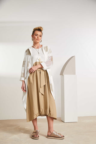 Naya Mesh Faded Print Jacket
