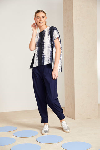 Naya Vertical Blurred Stripe Top